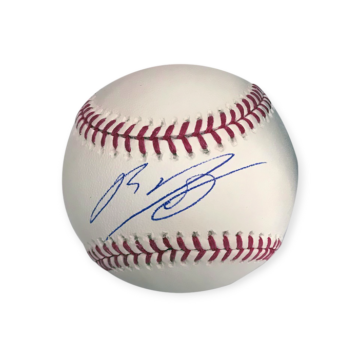 Rafael Devers Boston Red Sox Autographed OMLB Baseball JSA