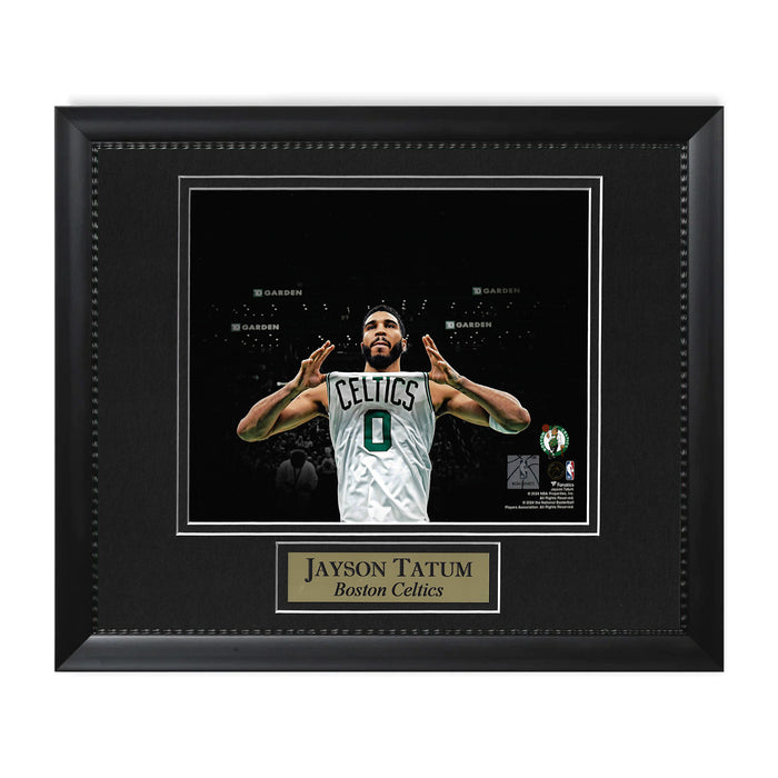 Jayson Tatum Boston Celtics Unsigned Photo Framed to 11x14