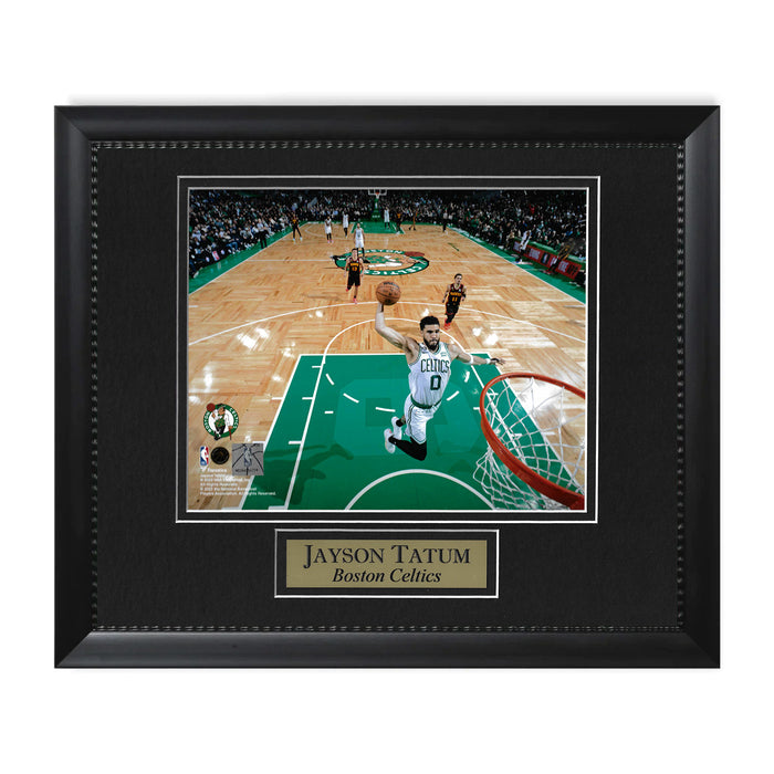 Jayson Tatum Boston Celtics Unsigned Photo Framed to 11x14