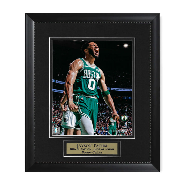 Jayson Tatum Boston Celtics Unsigned Photo Framed to 11x14