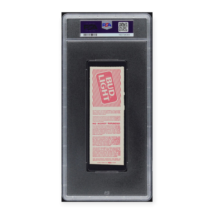 Roger Clemens Boston Red Sox Autographed 1986 20 Strikeout Game Ticket w/ "20Ks" Inscription PSA 10 Auto Grade