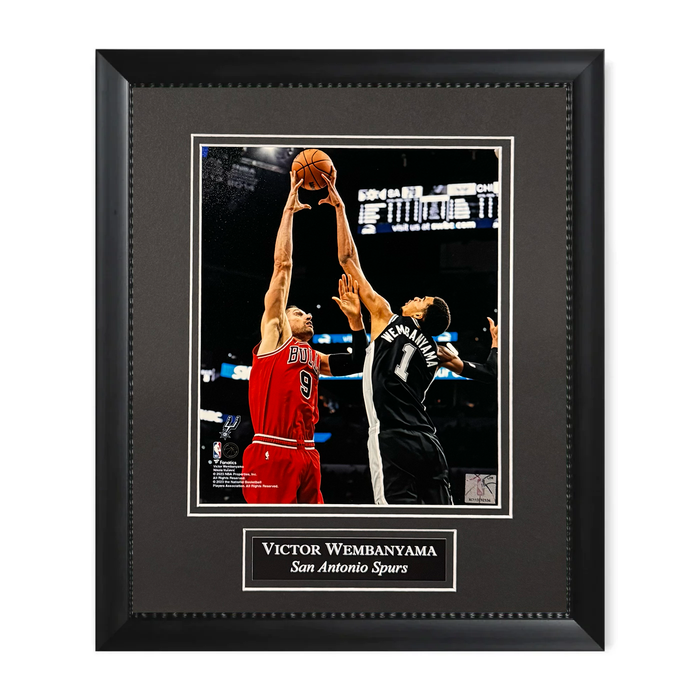 Victor Wembanyama San Antonio Spurs Photo Framed to 11x14