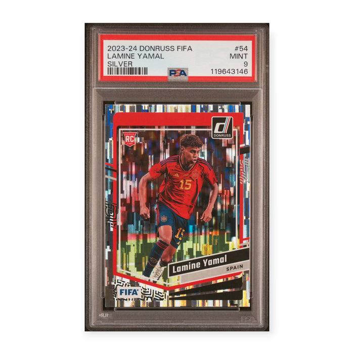Lamine Yamal 2023-24 Panini Donruss FIFA Silver #54 PSA 9 Mint