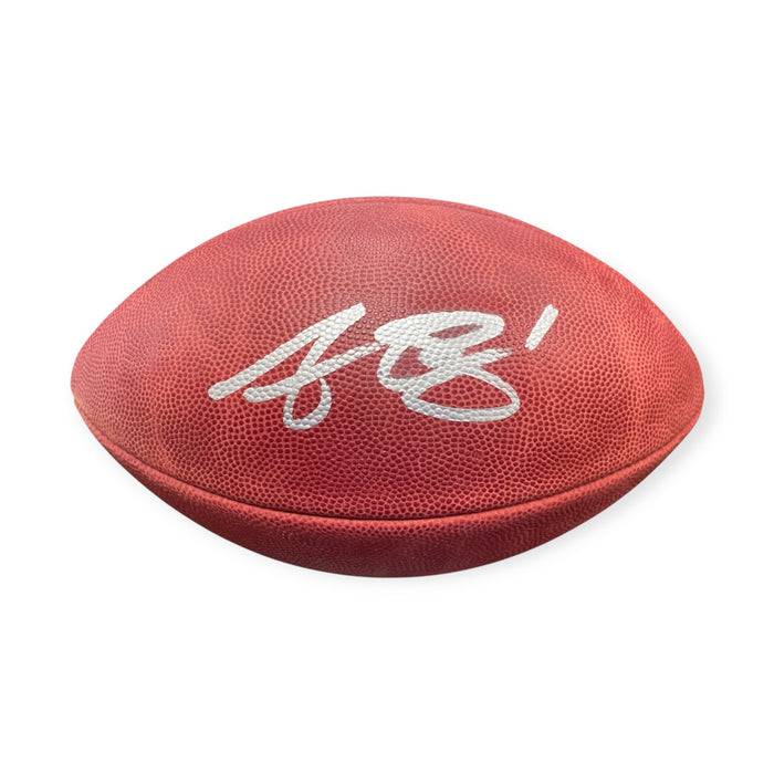 A.J. Brown New England Patriots Autographed Official NFL Duke Football Beckett