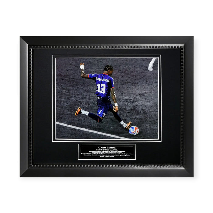 Sidny Lopes Cabral Cabo Verde Unsigned Photograph Framed to 11x14