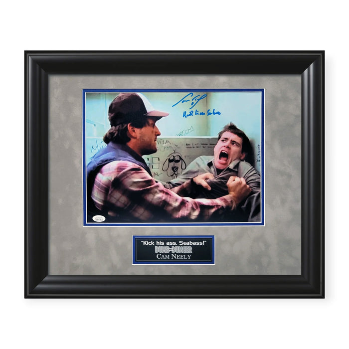 Cam Neely Dumb & Dumber Autographed 11x14 Photo w/ Inscription Framed to 16x20 JSA