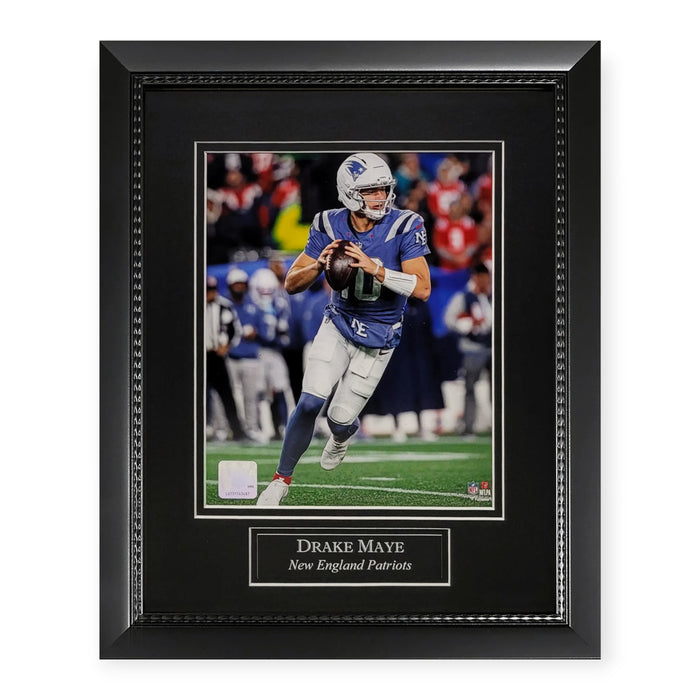 Drake Maye New England Patriots Unsigned Photo Framed to 11x14