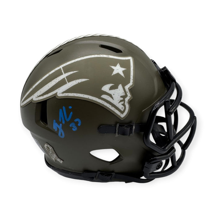 Rodney Harrison New England Patriots Autographed STS Mini Helmet NEP