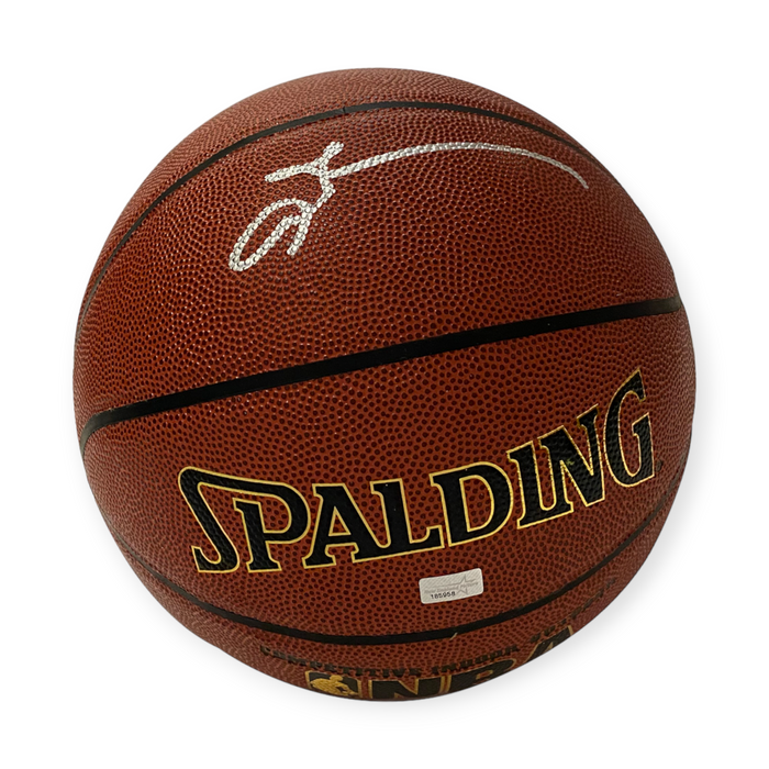 Allen Iverson Philadelphia 76ers Autographed Spalding Basketball NEP