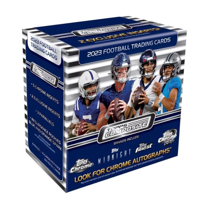 2023 Topps Composite NFL Football Sealed Mega Box - 60 Cards