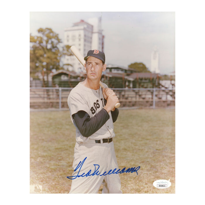 Ted Williams Boston Red Sox Autographed 8x10 Photo JSA