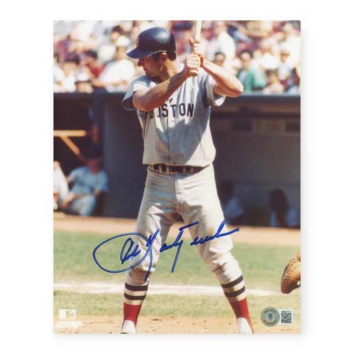 Carl Yastrzemski Boston Red Sox Autographed 8x10 Photo Beckett