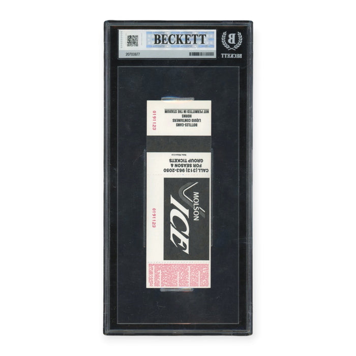 Roger Clemens Boston Red Sox Autographed 1996 20 Strikeout Game Ticket w/ 20ks Inscription - Graded BGS 9 w/ 10 Auto Grade