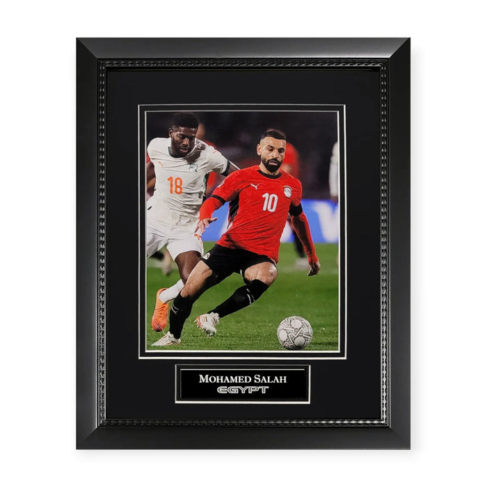 Mohamed Salah Egypt Unsigned Photograph Framed to 11x14