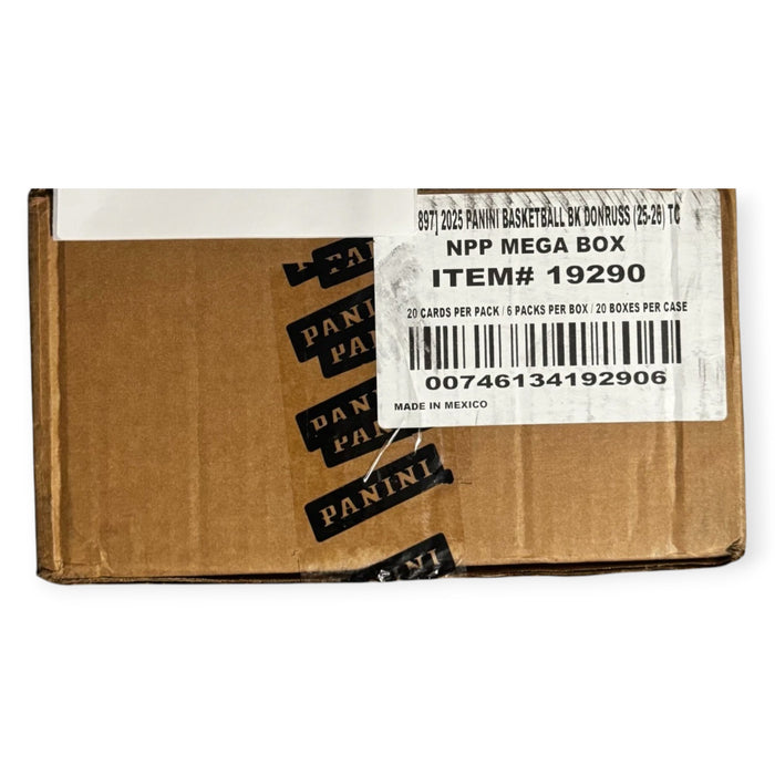 2025-26 Panini Donruss Basketball NBA Mega 20 Box Factory Sealed Case