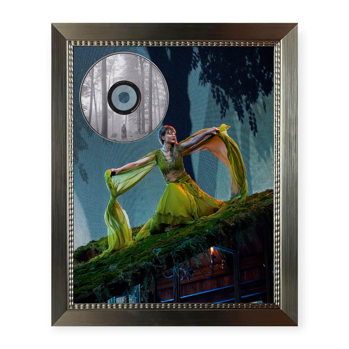 Taylor Swift Unsigned CD Collage Framed to 13x16