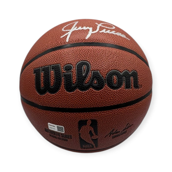 Jerry Lucas New York Knicks Autographed Basketball TriStar