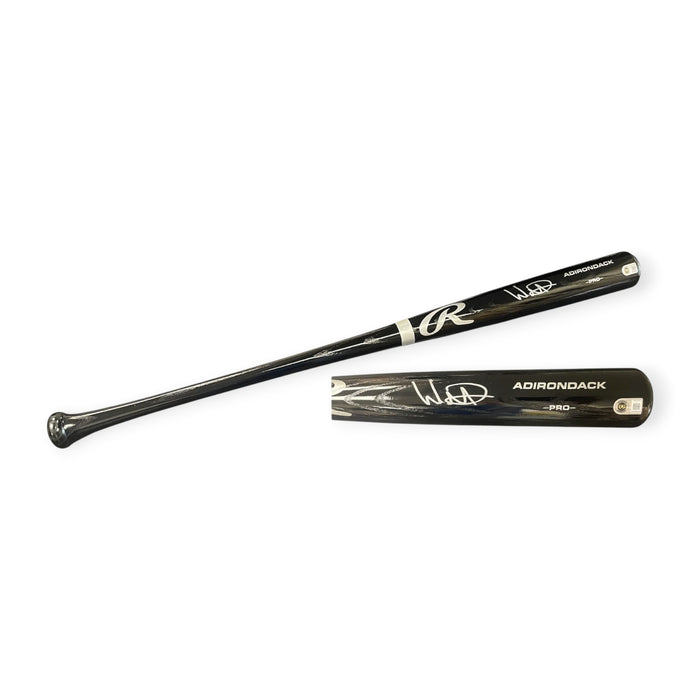 Wilyer Abreu Boston Red Sox Autographed Black Rawlings Bat Beckett