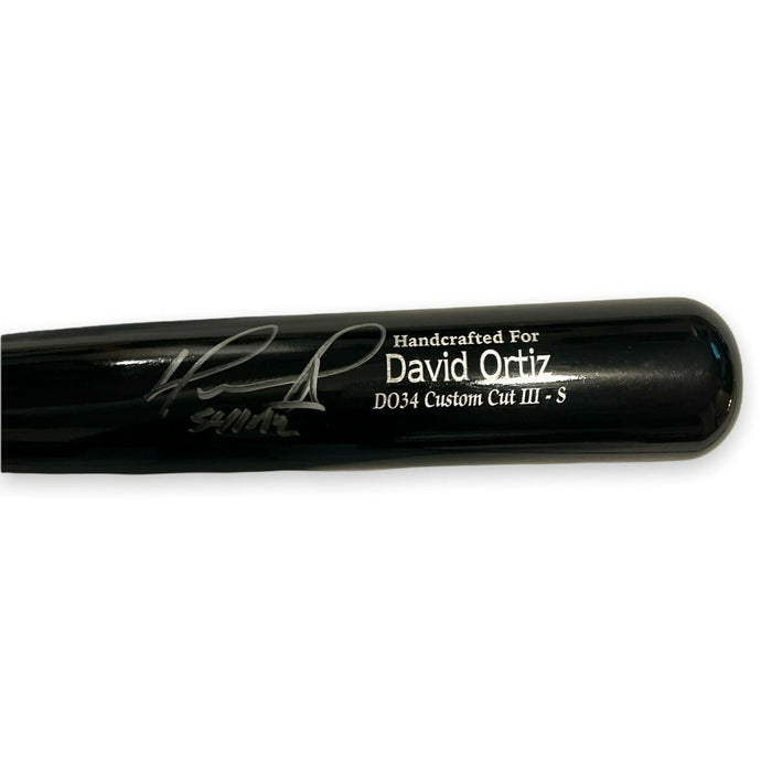 David Ortiz Boston Red Sox Autographed Game Model Bat w/ Inscription JSA