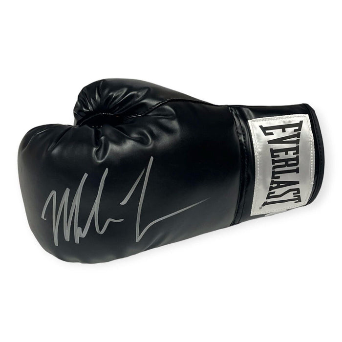 Mike Tyson Autographed Black Boxing Glove Fiterman