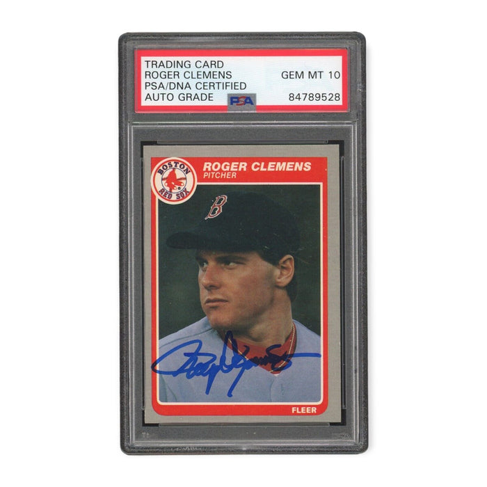 2) 1985 Fleer and Donruss Roger Clemens Rookie Cards = Both PSA