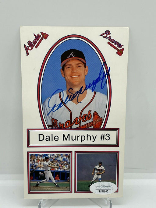 Dale Murphy Atlanta Braves Signed Autograph Custom Jersey Blue JSA Certified