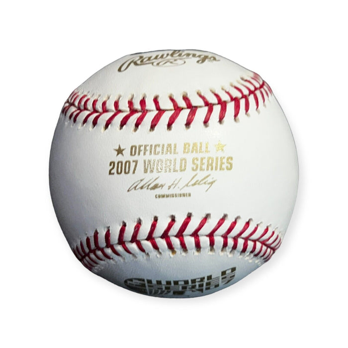 David Ortiz & Manny Ramirez Autographed 2007 World Series Baseball