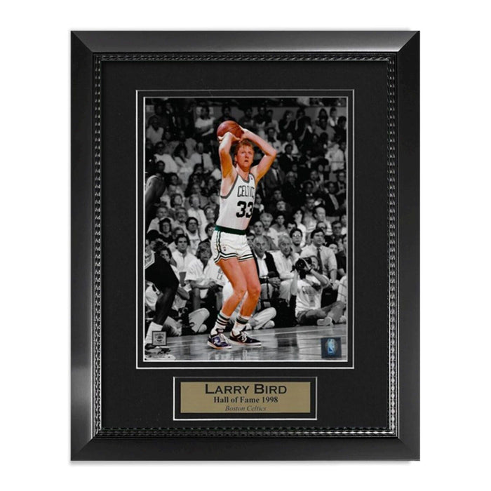 Larry Bird Unsigned Photograph Framed to 11x14