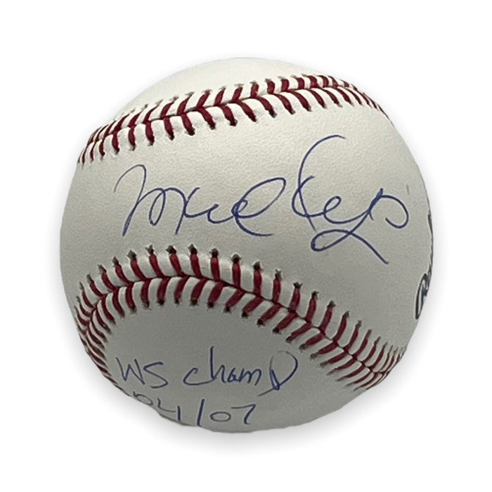 Manny Ramirez Boston Red Sox Autographed OMLB Baseball w/ Inscription JSA