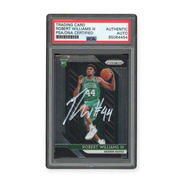 Robert Williams III On Card Autographed Panini Prizm Rookie PSA Authentic Auto