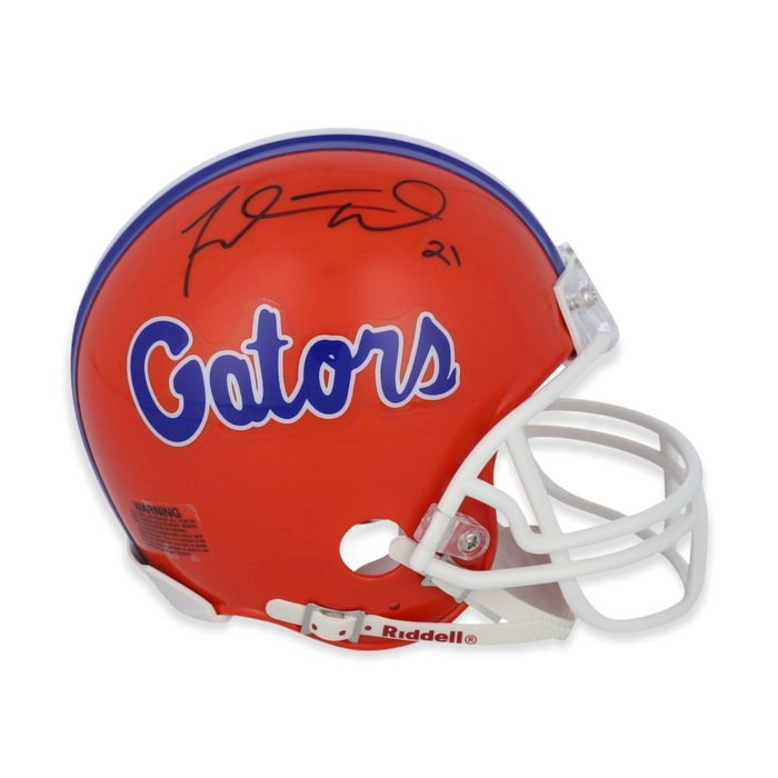 Fred Taylor Florida Gators Autographed Mini Helmet Fanatics