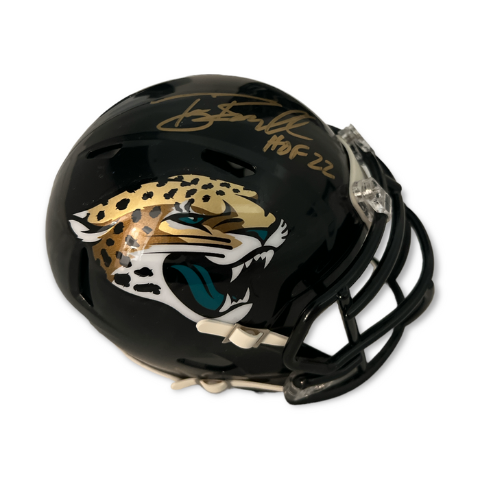 Tony Boselli Jacksonville Jaguars Autographed Mini Helmet w/ Inscription JSA