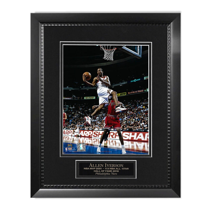 Allen Iverson Unsigned Photograph Framed to 11x14