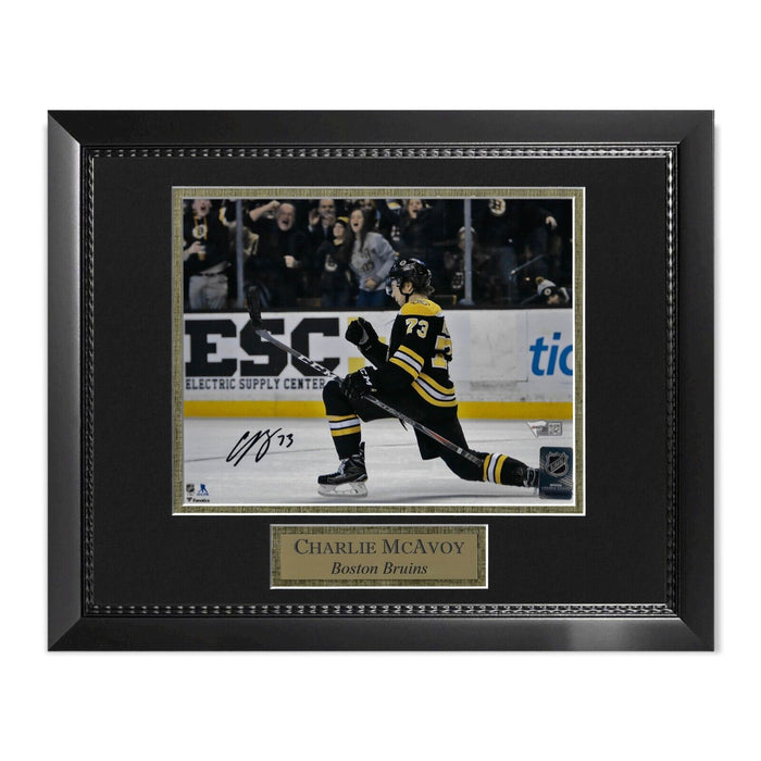 Charlie McAvoy Boston Bruins Autographed 8x10 Photo Framed to 11x14 Fanatics