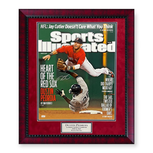 Dustin Pedroia Heart Of The Red Sox Sports Illustrated Cover Poster