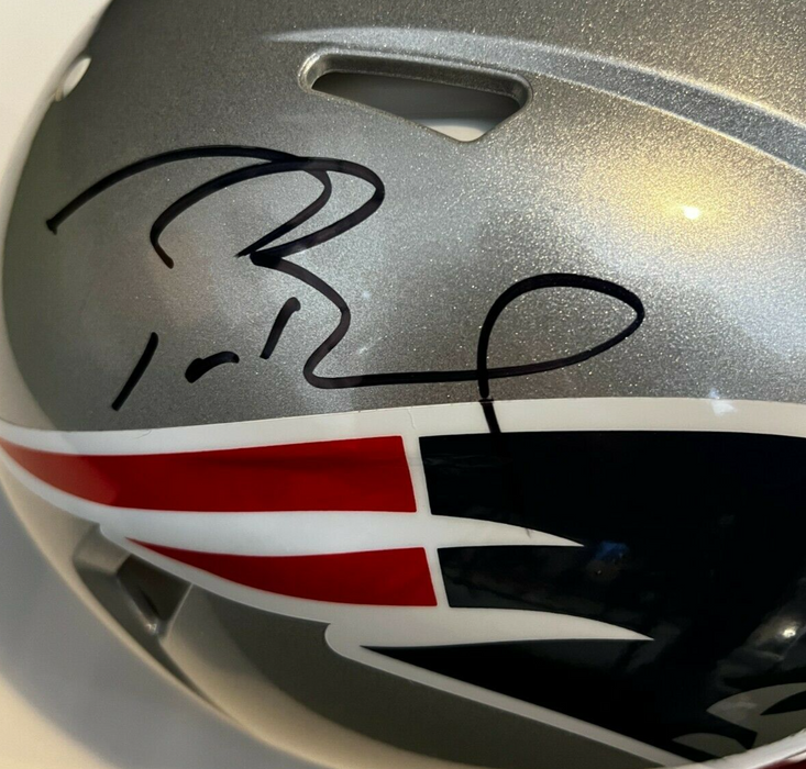 Tom Brady New England Patriots Autographed Speed Authentic Helmet Fanatics