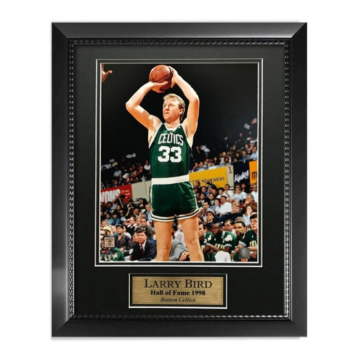 Larry Bird Unsigned Photograph Framed to 11x14