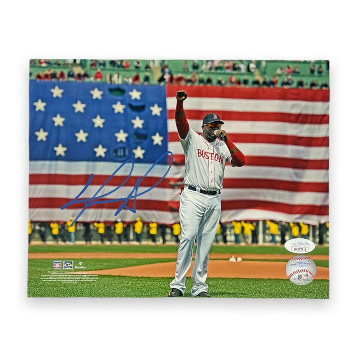 David Ortiz Boston Red Sox Autographed 8x10 Photo JSA