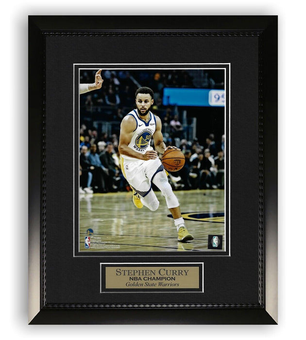 Stephen Curry Unsigned Photo Framed to 11x14