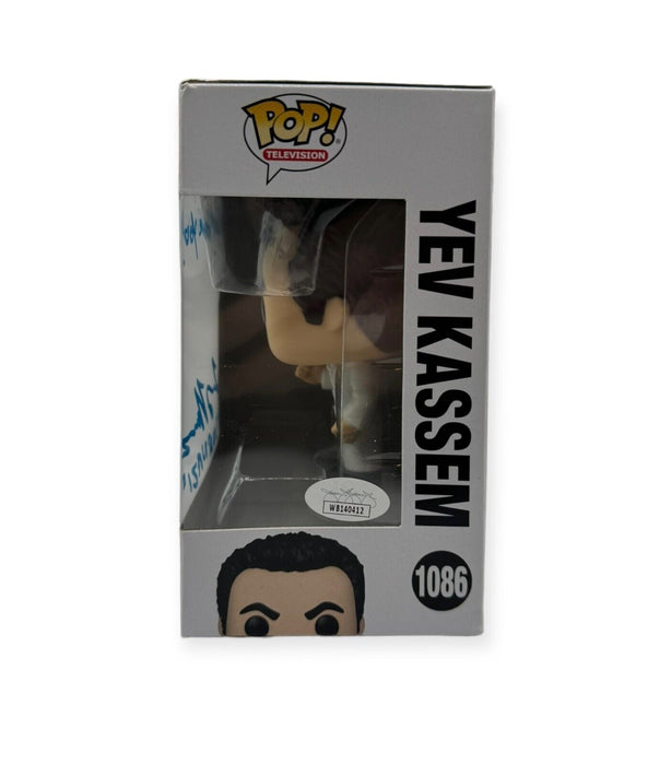 Larry Thomas "Yev Kassem" Autographed Inscribed Funko Pop JSA