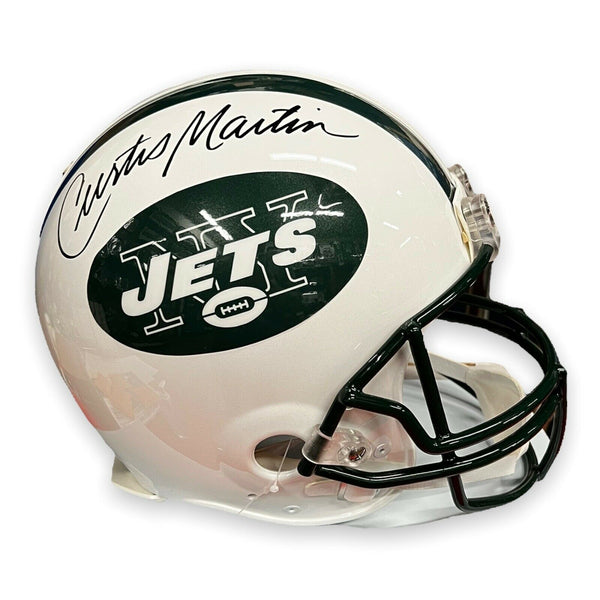 Curtis Martin Autographed Speed Authentic Helmet — ASG Memorabilia