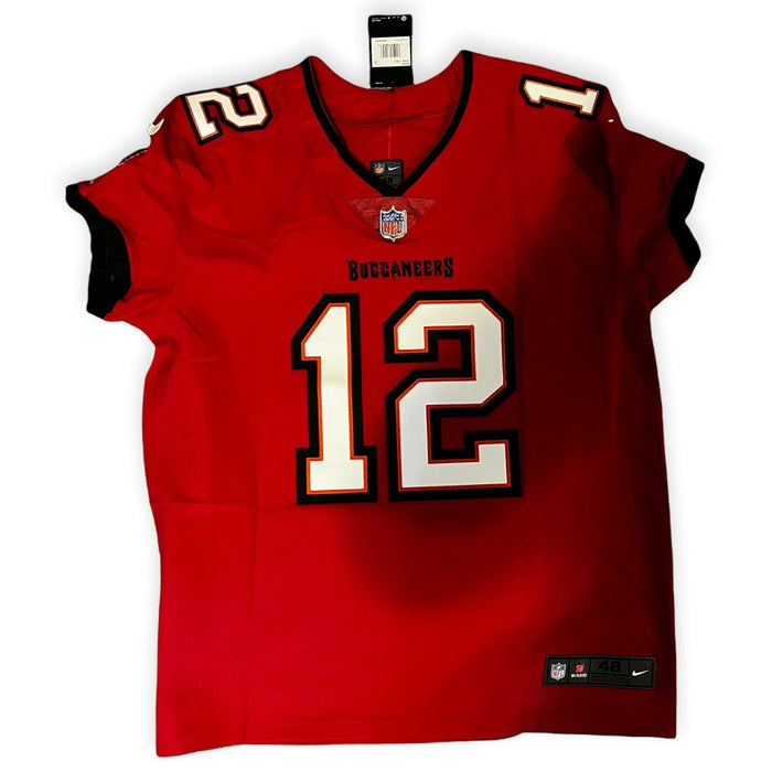 Tom Brady Tampa Bay Buccaneers Autographed Red Elite Jersey Fanatics