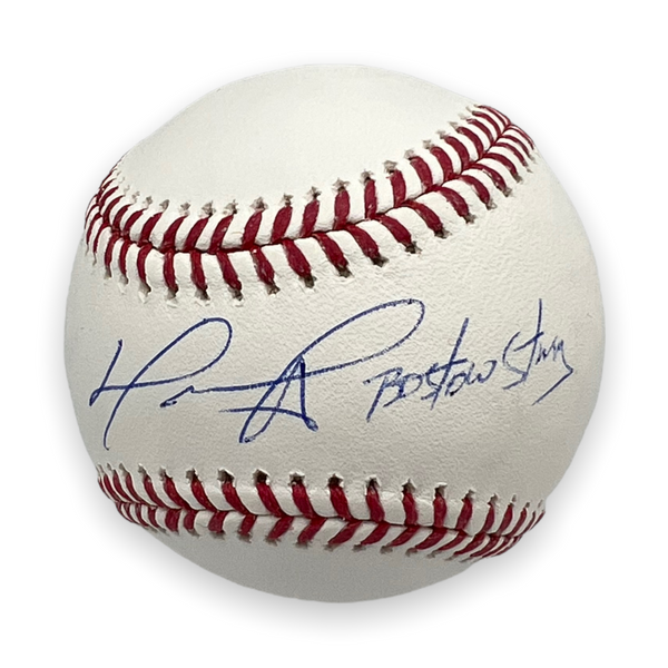 David Ortiz Signed Autographed OMLB Baseball w/ Boston Strong Inscription  JSA