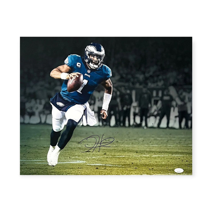 Jalen Hurts Philadelphia Eagles Autographed 16x20 Photograph JSA