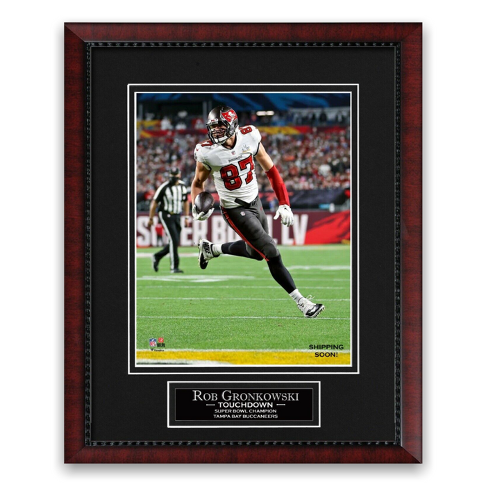 Rob Gronkowski Unsigned Photo Framed to 11x14